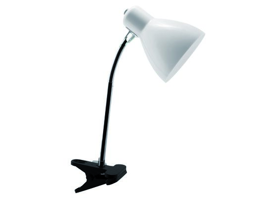 Lampka biurkowa KATI E27 WHITE CLIP STRÜHM
