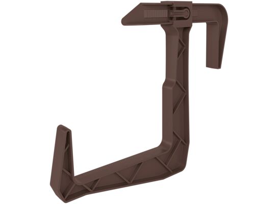 Uniwersalny uchwyt balkonowy brąz