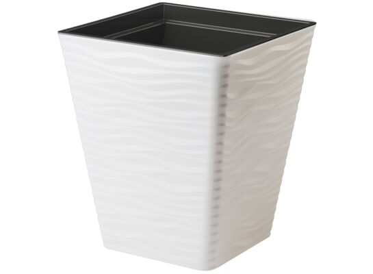 Donica SAHARA DUNES kwadrat 35 biały