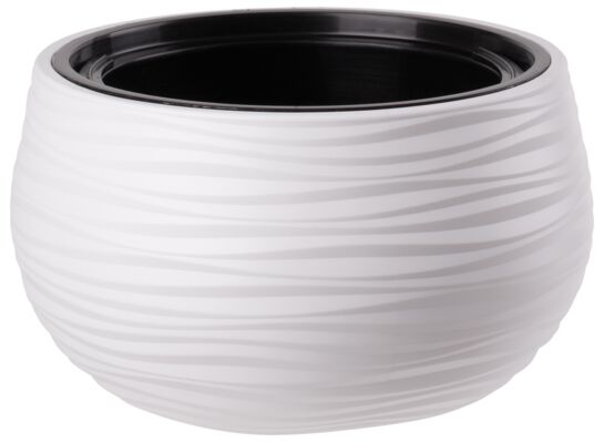 Donica kula SAHARA DUNES biały