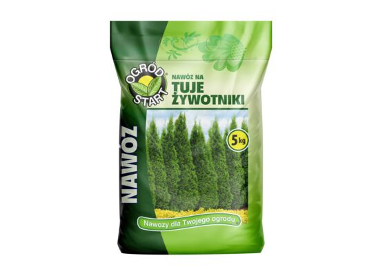 Nawóz na tuje 5 kg Ogród Start