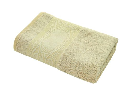 Ręcznik łazienkowy Milano 100 x 50 Cappuccino wiskoza bambusowa TEXPOL