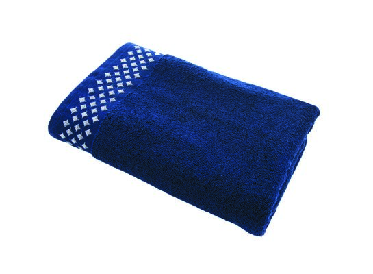 Ręcznik łazienkowy Diamond 90 x 50 Granat bawełna TEXPOL