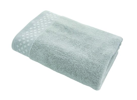 Ręcznik łazienkowy Diamond 140 x 70 Srebrny bawełna TEXPOL