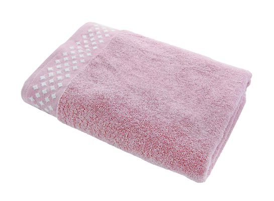 Ręcznik łazienkowy Diamond 140 x 70 Róż L bawełna TEXPOL