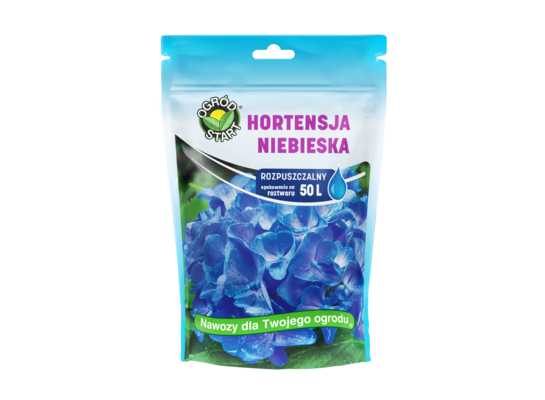 Produkt wybarwiający hortensja niebieska rozpuszczalny 250 g Ogród Start