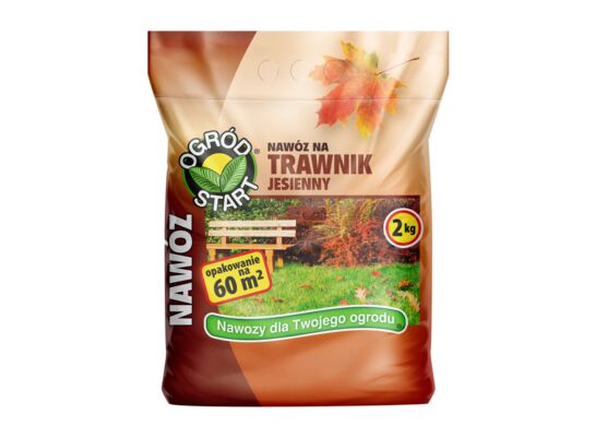 Nawóz na trawnik jesienny 2 kg Ogród Start