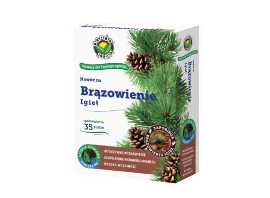 Nawóz na brązowienie igieł karton 1 kg Ogród Start