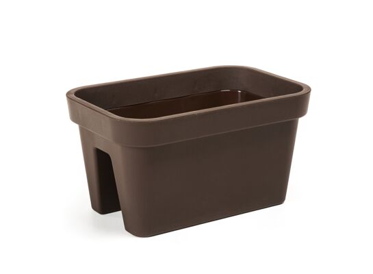 Donica balustradowa Lobelia 450 mokka