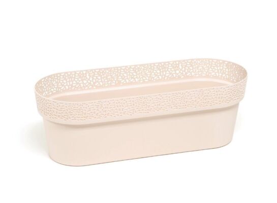 Skrzynka balkonowa Rosa 500 jasny beż