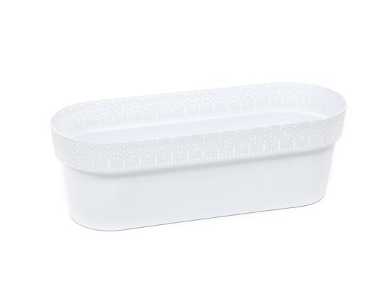 Skrzynka balkonowa Bella 500 biała