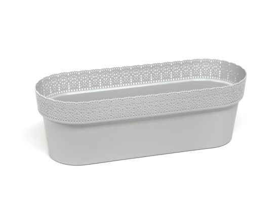 Skrzynka balkonowa Bella 500 jasny szary