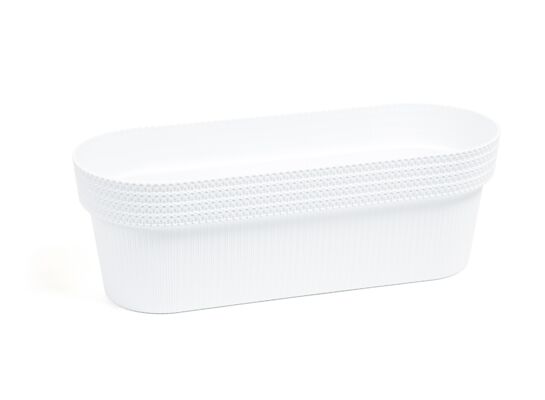 Skrzynka balkonowa Jersey 500 biała