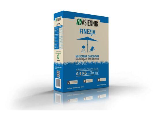 Mieszanka ogrodowa Finezja 0,9 kg karton Nasiennik