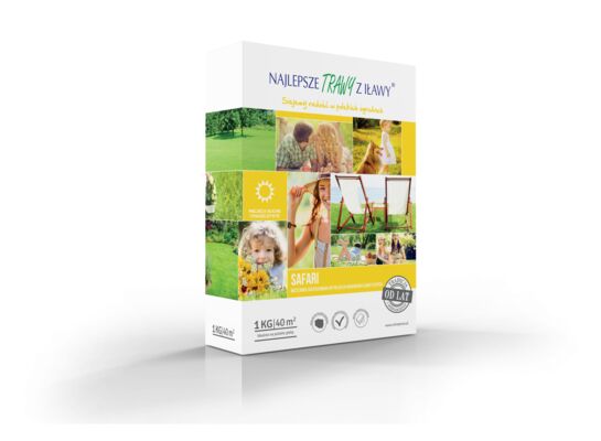 Mieszanka Safari 1 kg karton Najlepsze Trawy z Iławy