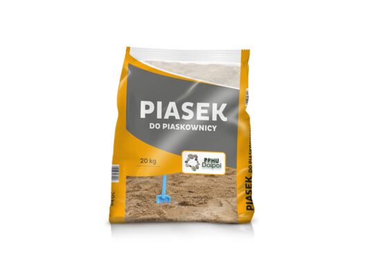 Piasek do piaskownic 0,1-0,5 mm 20 kg
