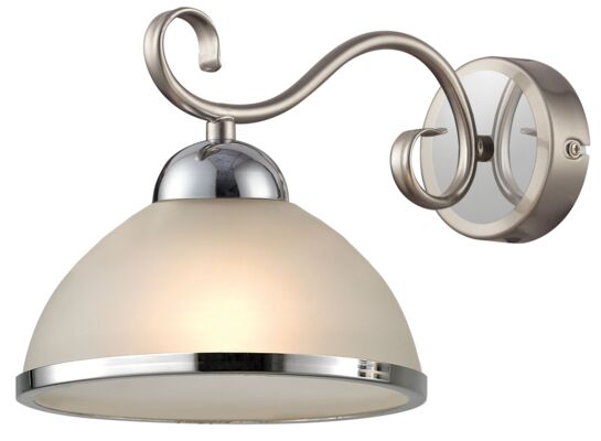 Kinkiet Lindgard 1 x E27 60 W nikiel mat