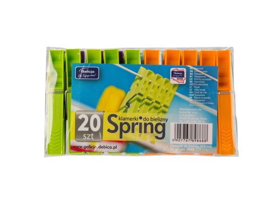 Klamerki do bielizny Spring 20 sztuk
