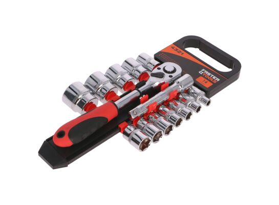 Klucze nasadowe 1/2” 14cz. FASTER TOOLS