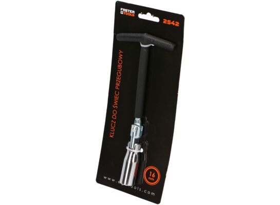 Klucz do świec przegubowy 16 mm FASTER TOOLS