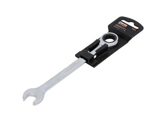 Klucz płasko-oczkowy z grzechotką 17 mm FASTER TOOLS
