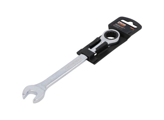 Klucz płasko-oczkowy z grzechotką 18 mm FASTER TOOLS