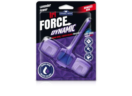Kostka WC Tri Force Dynamic 45 g lawenda General Fresh