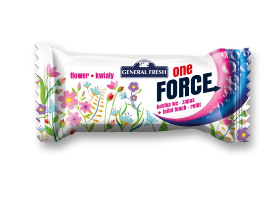 Wkłady zapachowe do wc zapas One force 40 g kwiat General Fresh