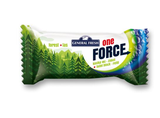Wkłady zapachowe do wc zapas One force 40 g las General Fresh