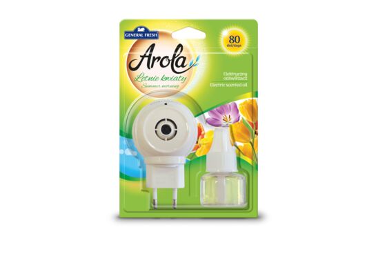 Elektryczny odświeżacz powietrza Arola - Electric Scented Oil 25 ml letnie kwiaty General Fresh