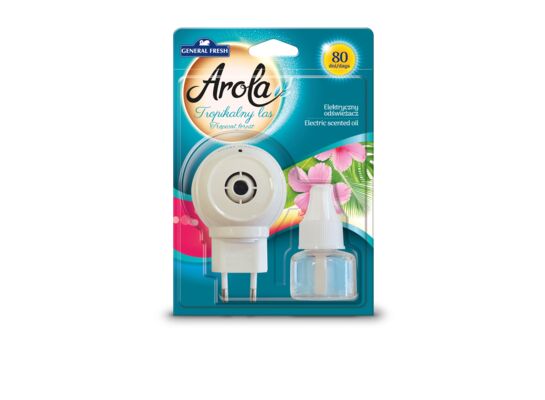 Elektryczny odświeżacz powietrza Arola - Electric Scented Oil 25 ml tropikalny las General Fresh