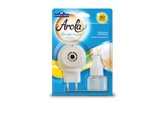 Elektryczny odświeżacz powietrza Arola - Electric Scented Oil 25 ml morska bryza General Fresh