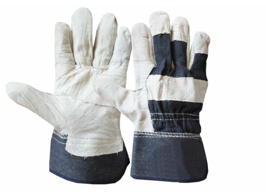 Rękawice wzmacniane skórą