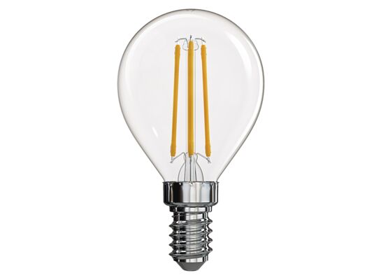 Żarówka LED Filament mini globe 4W E14 ciepła biel