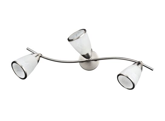 Listwa Liana 3 x E14 60 W nikiel mat