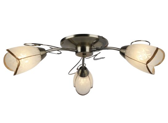 Plafon Ellie 3 x E27 40W patyna