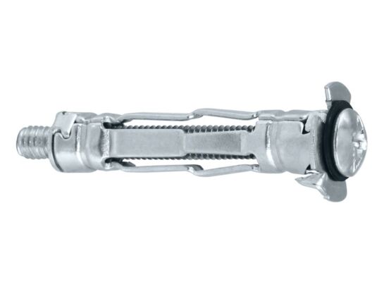 Kołek stalowy typu "molly" M4 x 38 Wkręt-met