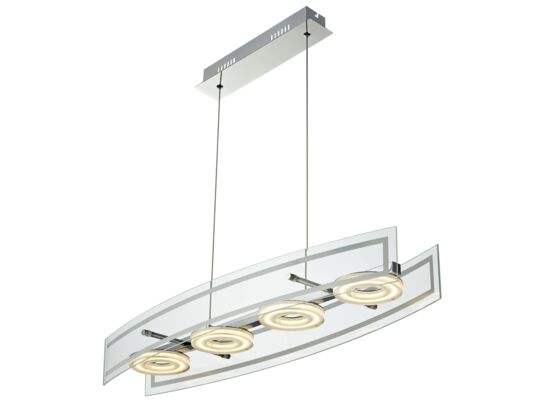 Zwis Cora 4 x 5 W chrom LED