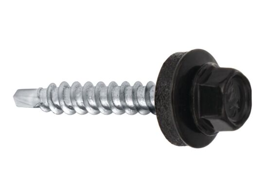 Wkręt samowiercący farmerski 4,8 x 35 RAL 9005 Wkręt-met