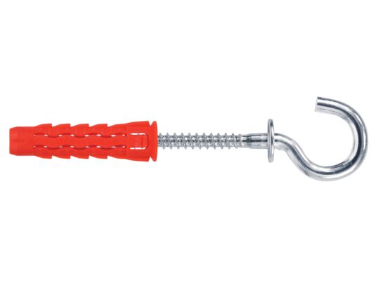 Kołek uniwersalny z hakiem półpełnym 8,0 x 40 Wkręt-met