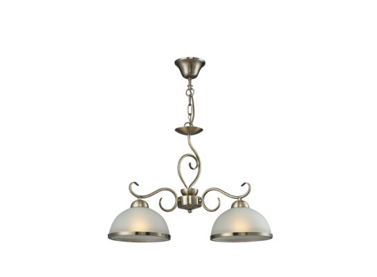 Zwis Lindgard 2 x E27 60 W patyna