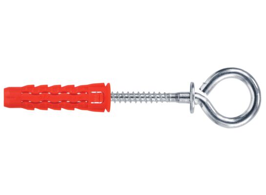 Kołek uniwersalny z hakiem oczkowym 8,0 x 40 Wkręt-met