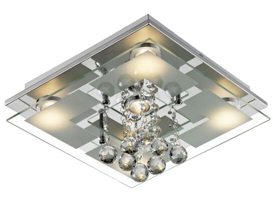 Plafon Collar 5 x 5W chrom LED