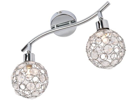 Listwa Carlo 2 x G9 33 W chrom