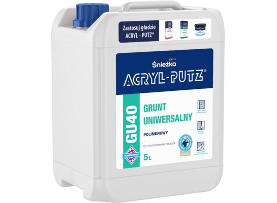Grunt Polimerowy Uniwersalny GU40 5 l Acryl-Putz 