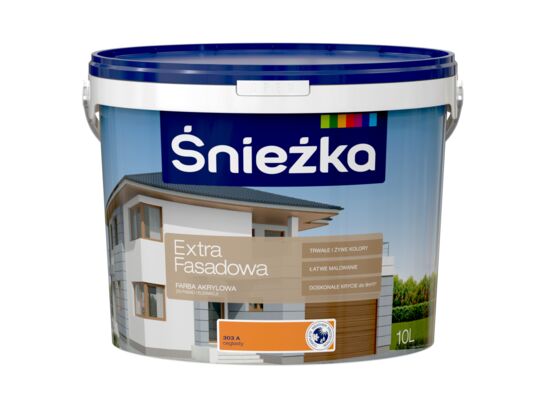 Farba Extra Fasadowa ceglasty A 10 l Śnieżka