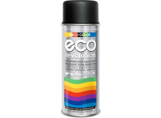 Lakier Eco Revolution Ral 9005 czarny mat 0,4 l DECO COLOR