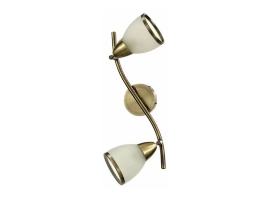 Listwa Liana 2 x E14 60 W patyna