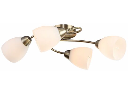 Plafon Olga 4 x E14 40W patyna