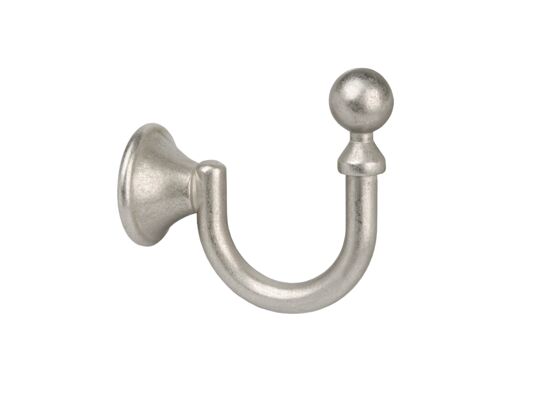 Haczyk metalowy duży satyna nikiel 45 mm Bojanek